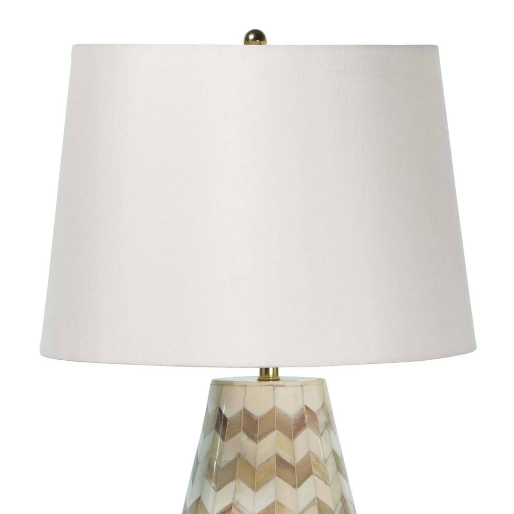 
                      
                        Cassia Chevron Table Lamp (Natural).
                      
                    