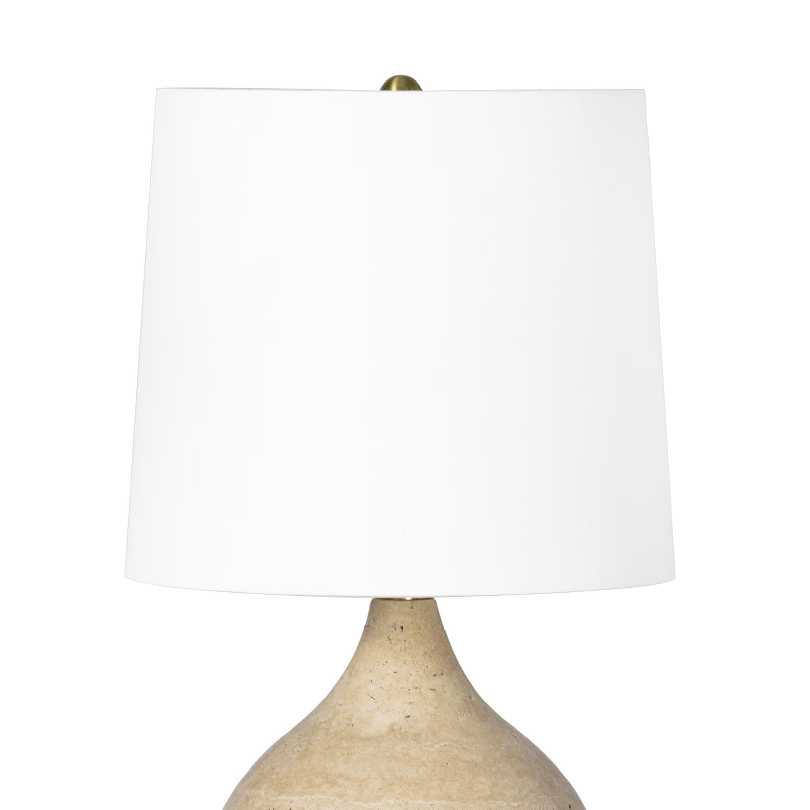 Noa Travertine Mini Lamp - Thumbnail 2