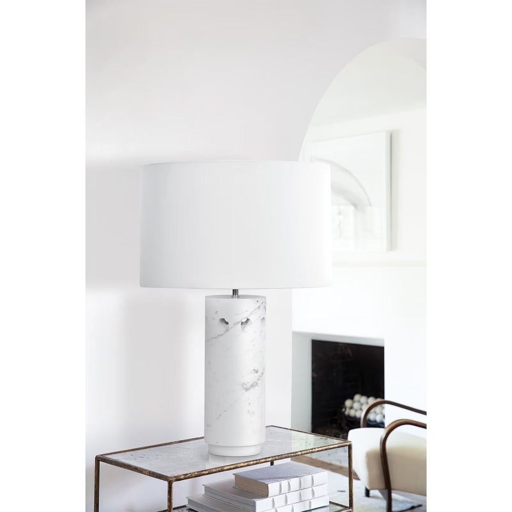 
                      
                        Odin Marble Table Lamp (White)
                      
                    