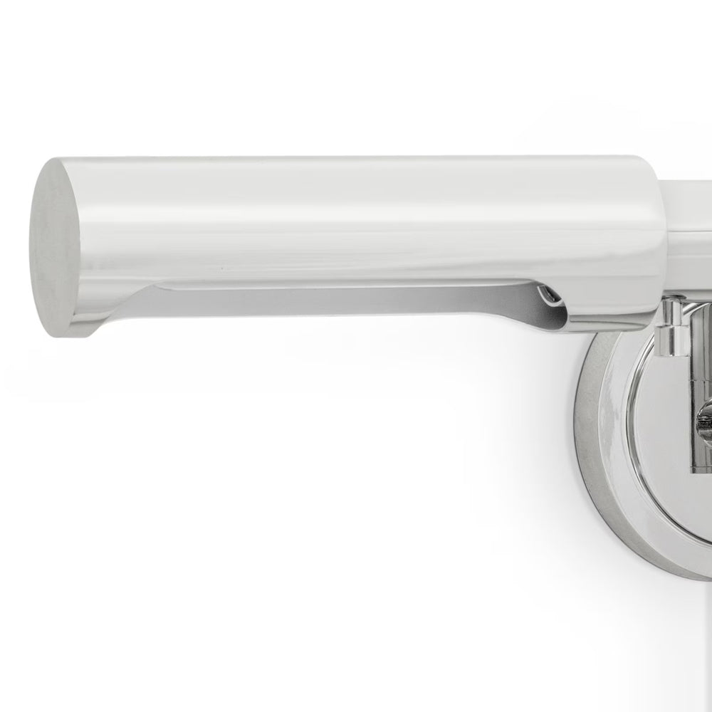 Noble Swing Arm Task Sconce (Polished Nickel)