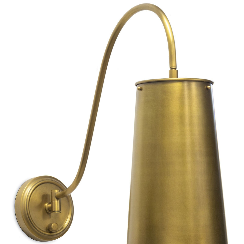 
                      
                        Hattie Sconce (Natural Brass)
                      
                    