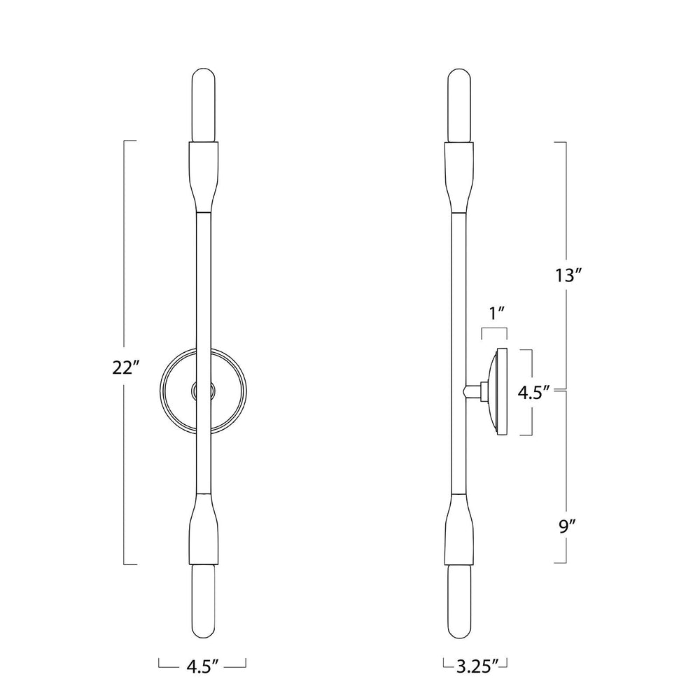 
                      
                        Cobra Sconce (Polished Nickel).
                      
                    