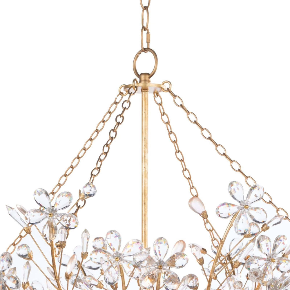 
                      
                        Cheshire Basin Chandelier (Gold Leaf).
                      
                    