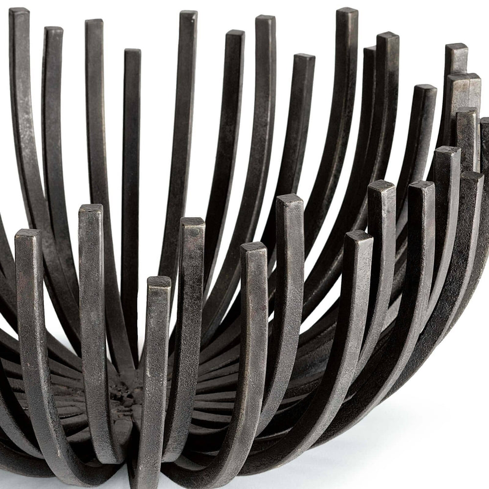 
                      
                        Webbed Bowl Circle (Blackened Iron)
                      
                    