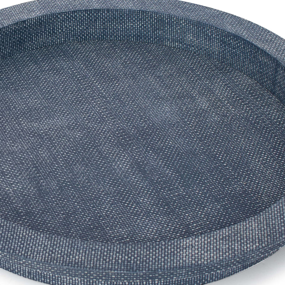 
                      
                        Aegean Serving Tray (Indigo).
                      
                    