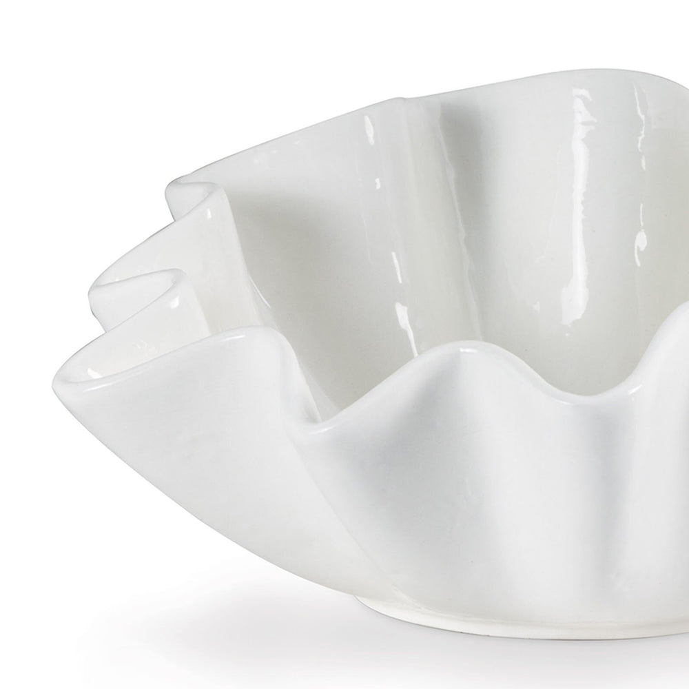 
                      
                        Ruffle Ceramic Bowl Large.
                      
                    