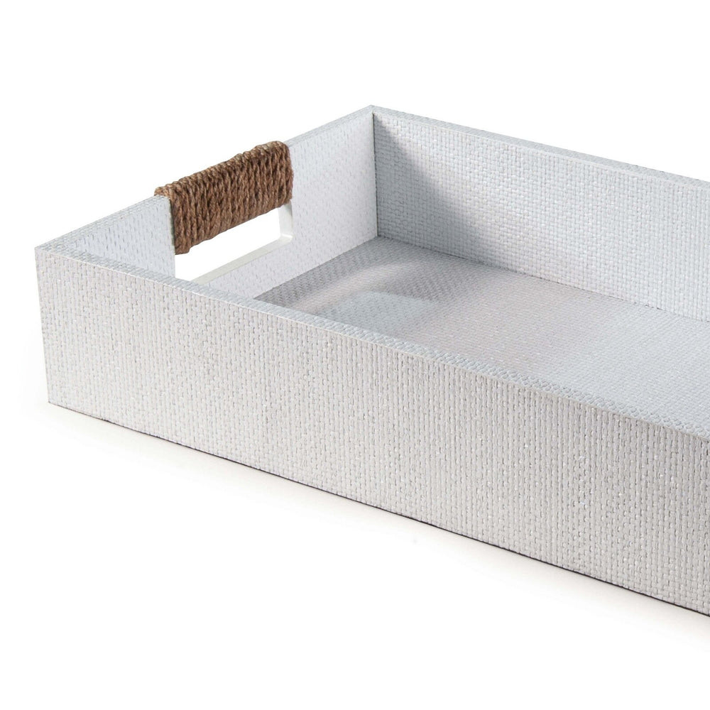 
                      
                        Logia Rectangle Tray Small (White).
                      
                    