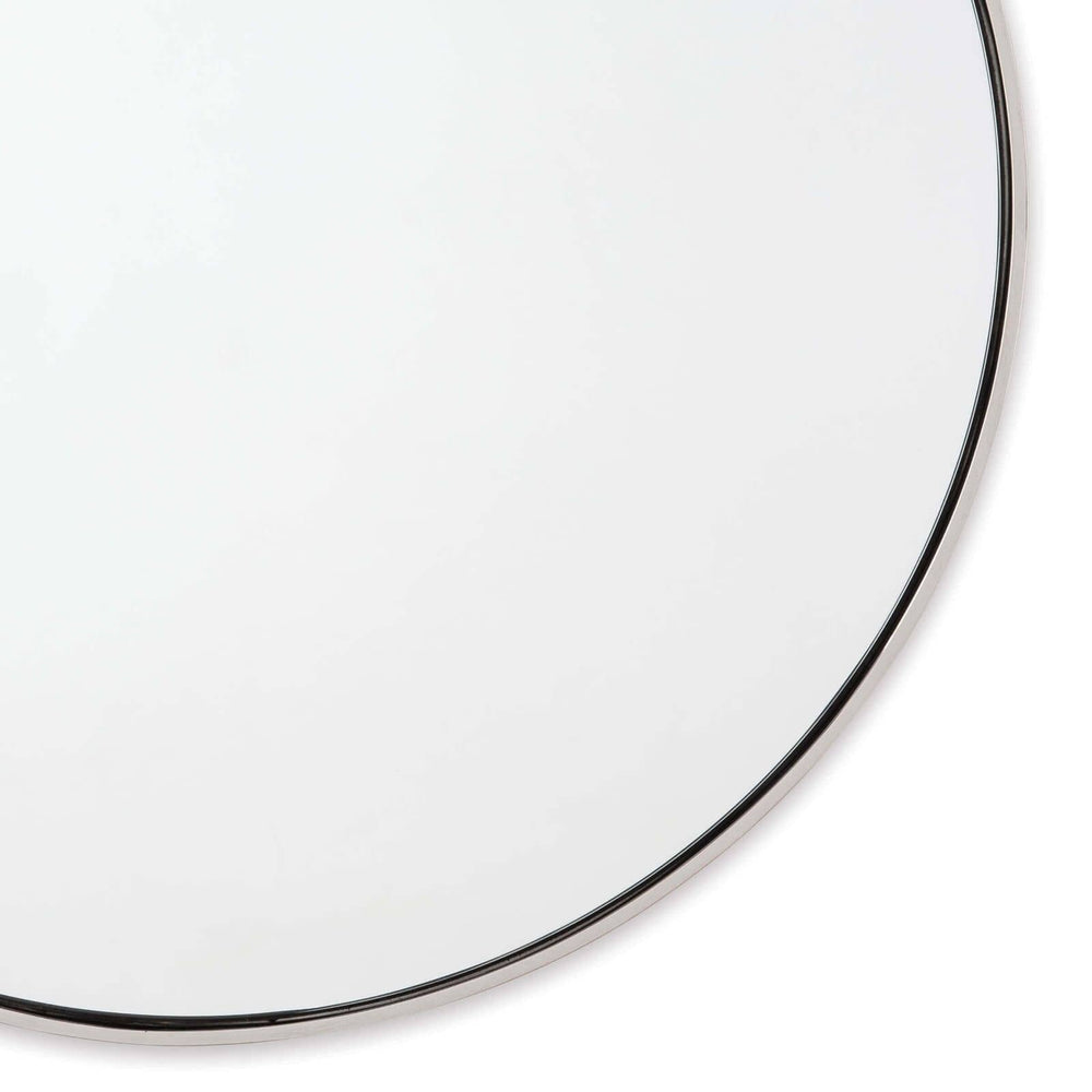 
                      
                        Hanging Circular Mirror (Polished Nickel).
                      
                    