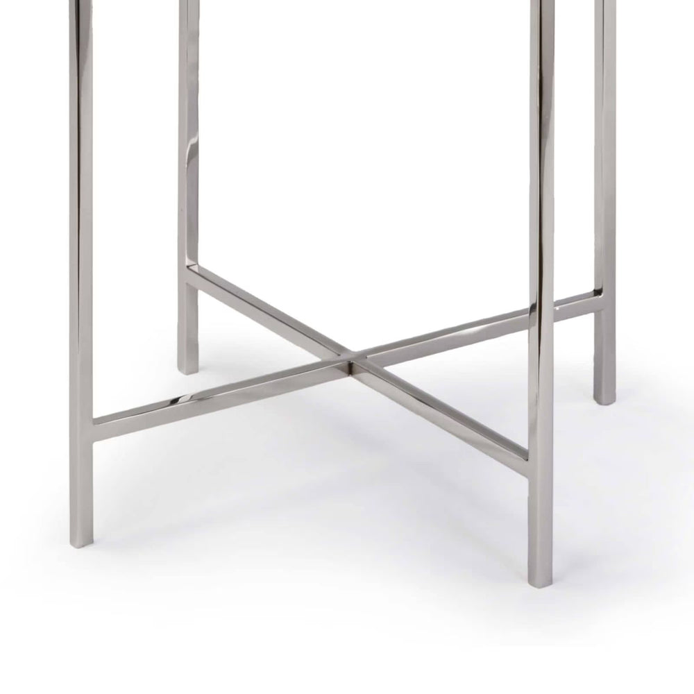 
                      
                        Bone Drum Table (Polished Nickel).
                      
                    