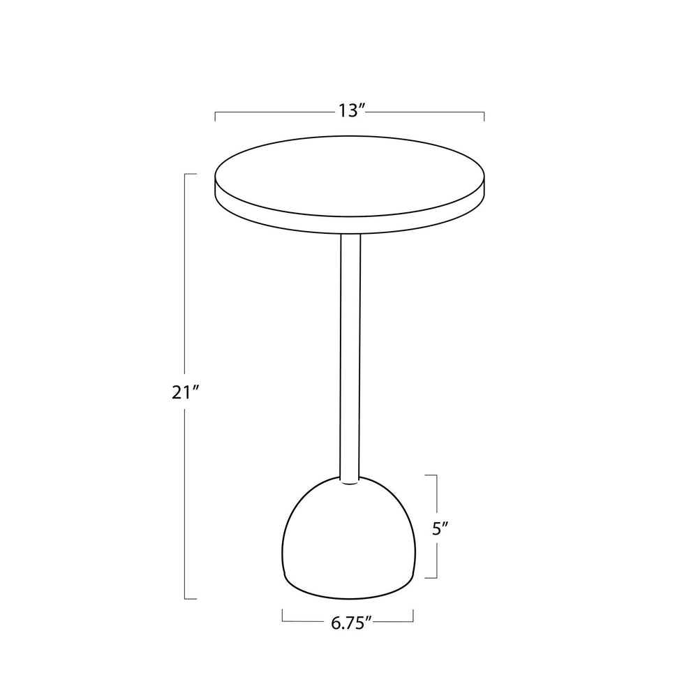 
                      
                        Arthur Accent Table (Oil Rubbed Bronze).
                      
                    
