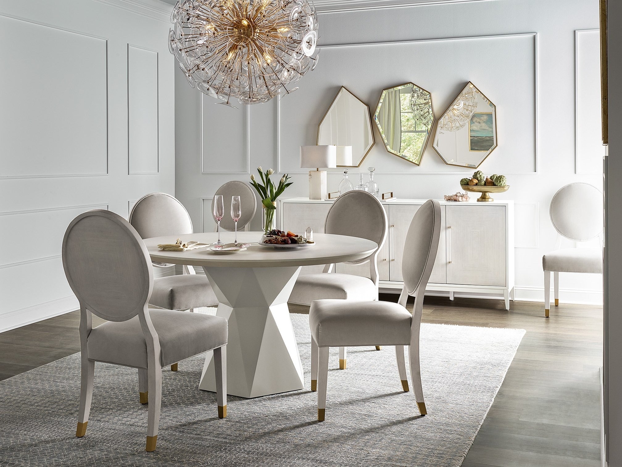 Love Joy Bliss Oval Side Chair - Thumbnail 5