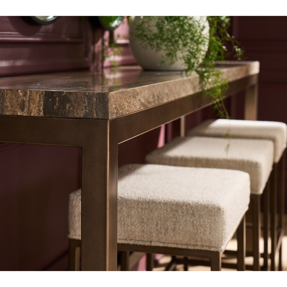 
                      
                        Brindle Console with Stools
                      
                    
