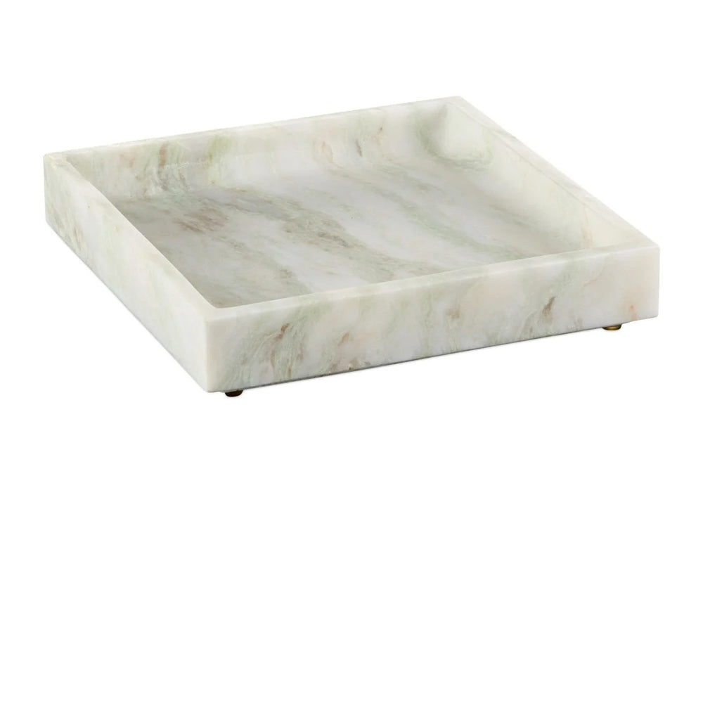 Bilbao Onyx Square Tray