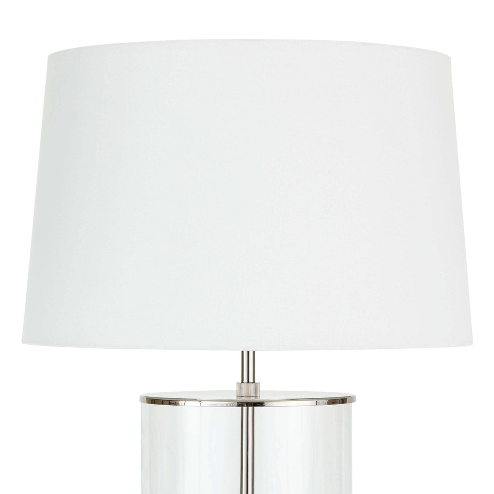 
                      
                        Magelian Glass Table Lamp (Polished Nickel)
                      
                    