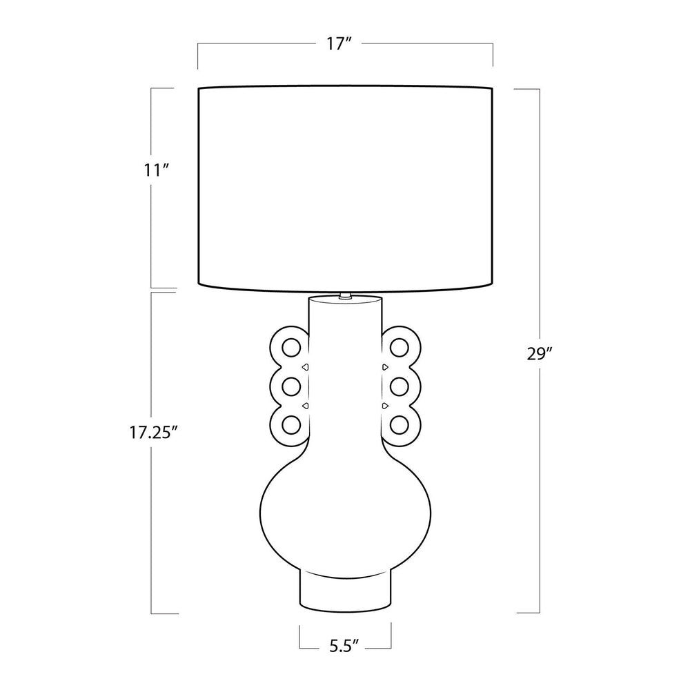 
                      
                        Chandra Metal Table Lamp.
                      
                    