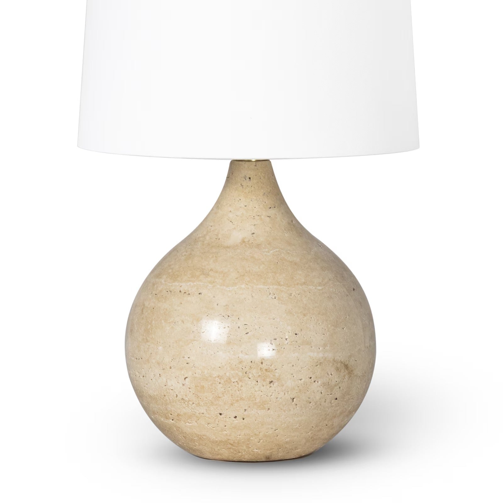 Noa Travertine Mini Lamp - Thumbnail 3