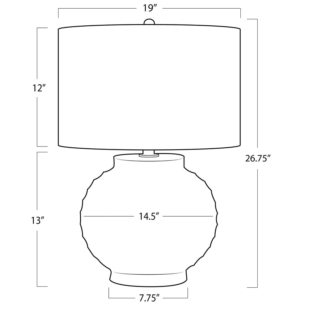 
                      
                        Adobe Ceramic Table Lamp.
                      
                    