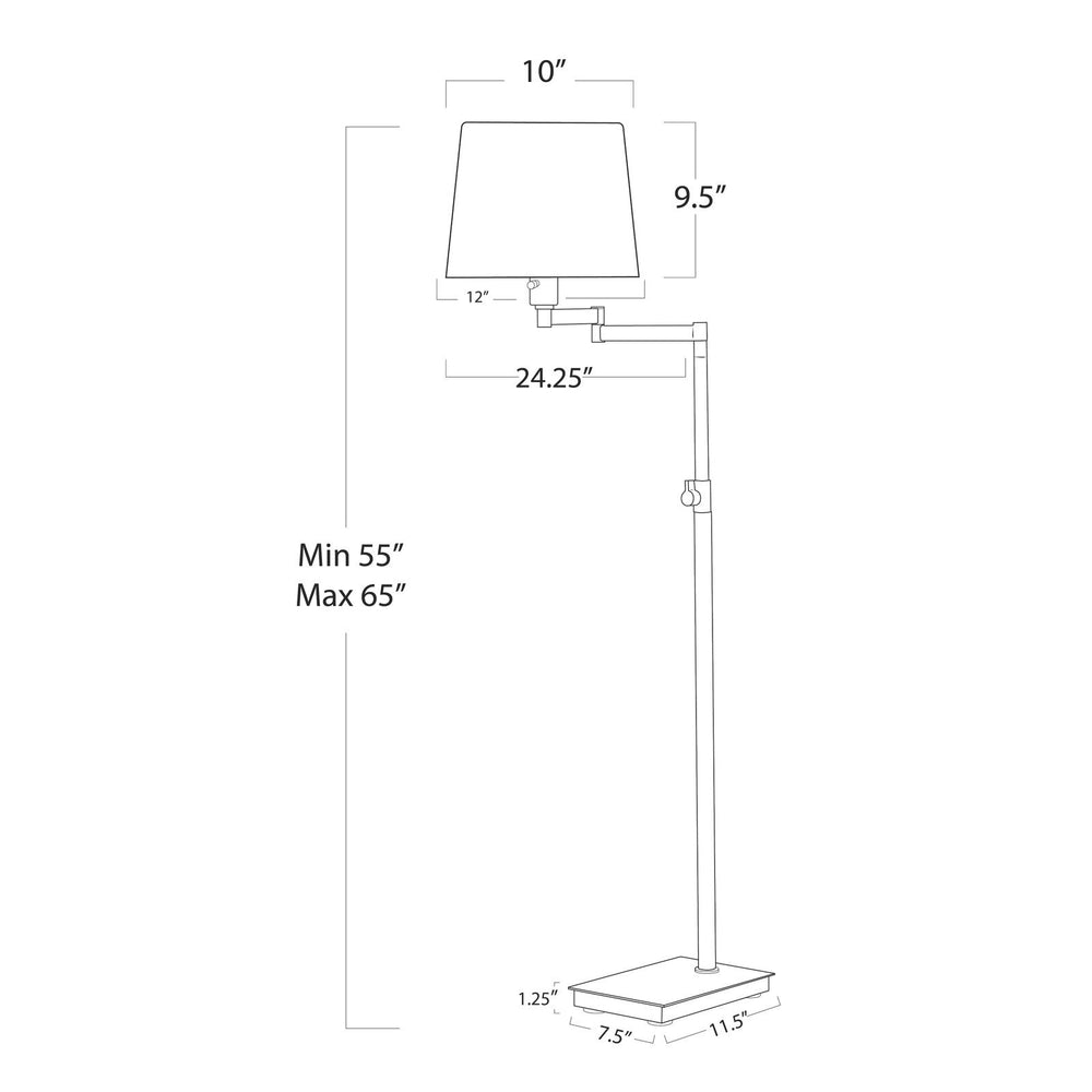 
                      
                        Virtue Floor Lamp (Polished Nickel)
                      
                    