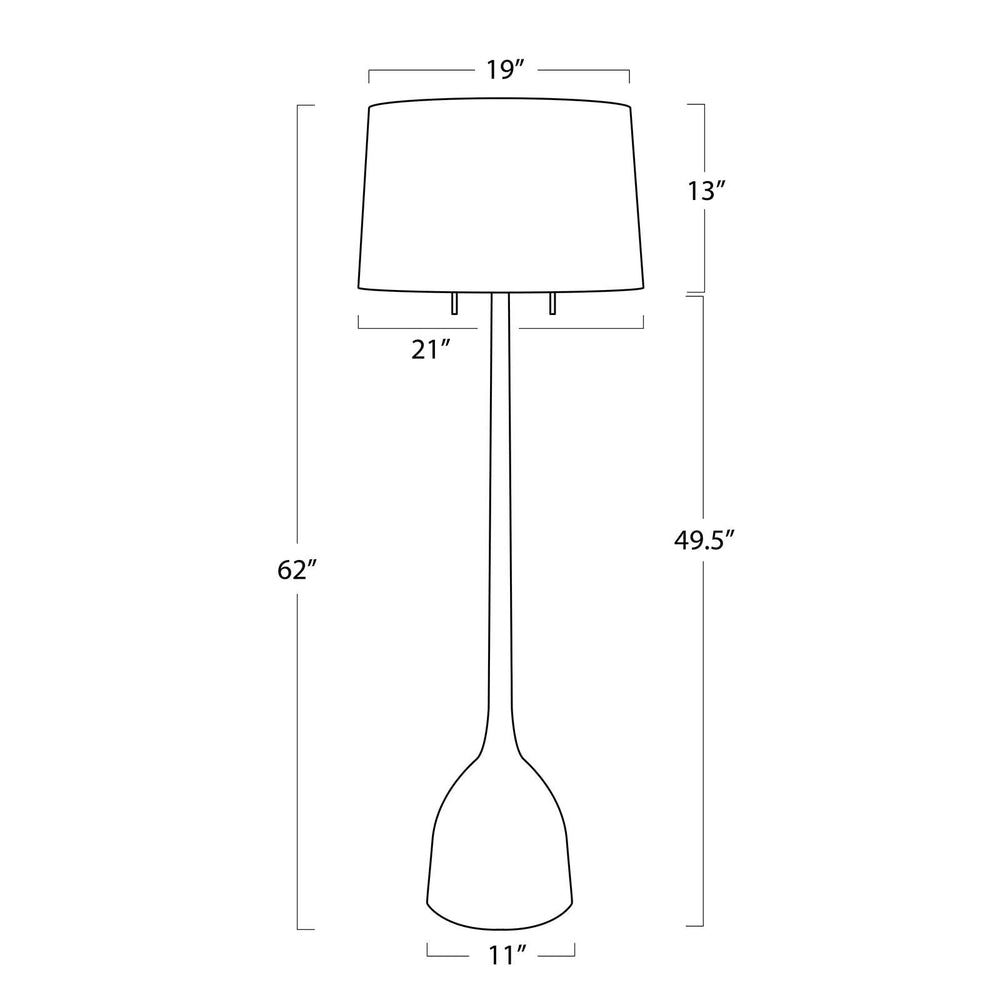 
                      
                        Logan Floor Lamp (Natural Brass)
                      
                    