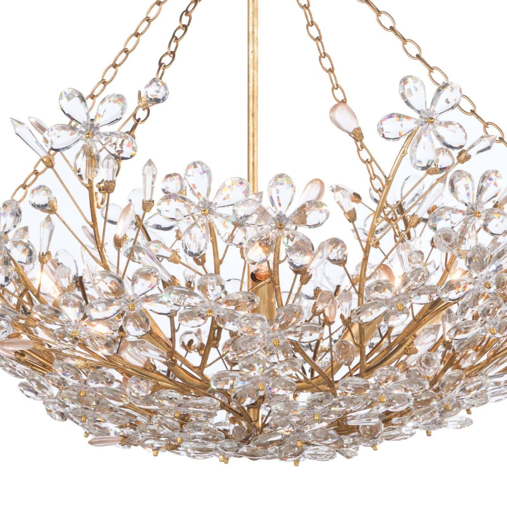 
                      
                        Cheshire Basin Chandelier (Gold Leaf).
                      
                    