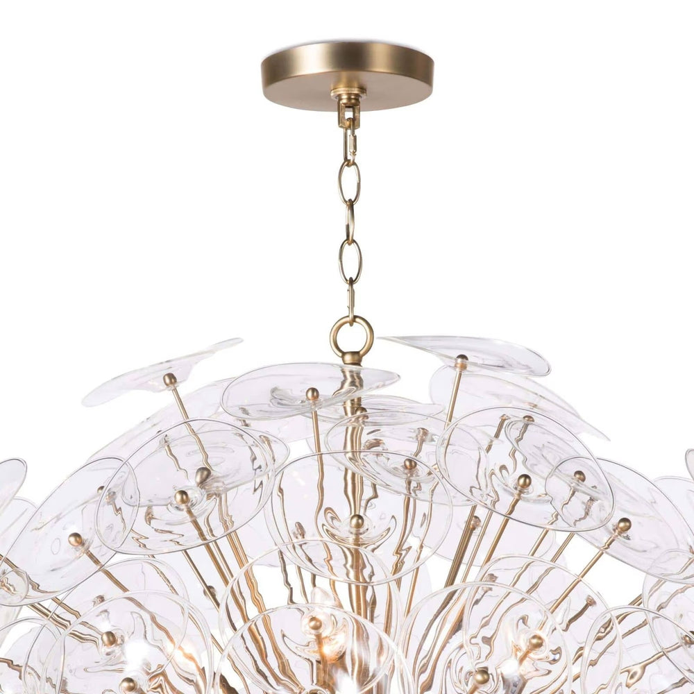 
                      
                        Poppy Glass Chandelier Large (Clear)
                      
                    