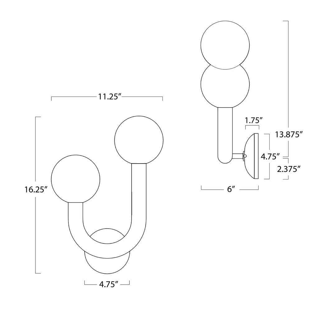 
                      
                        Happy Outdoor Sconce (Left)
                      
                    