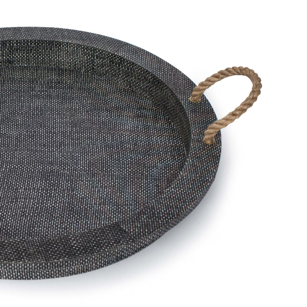
                      
                        Aegean Serving Tray (Grey).
                      
                    