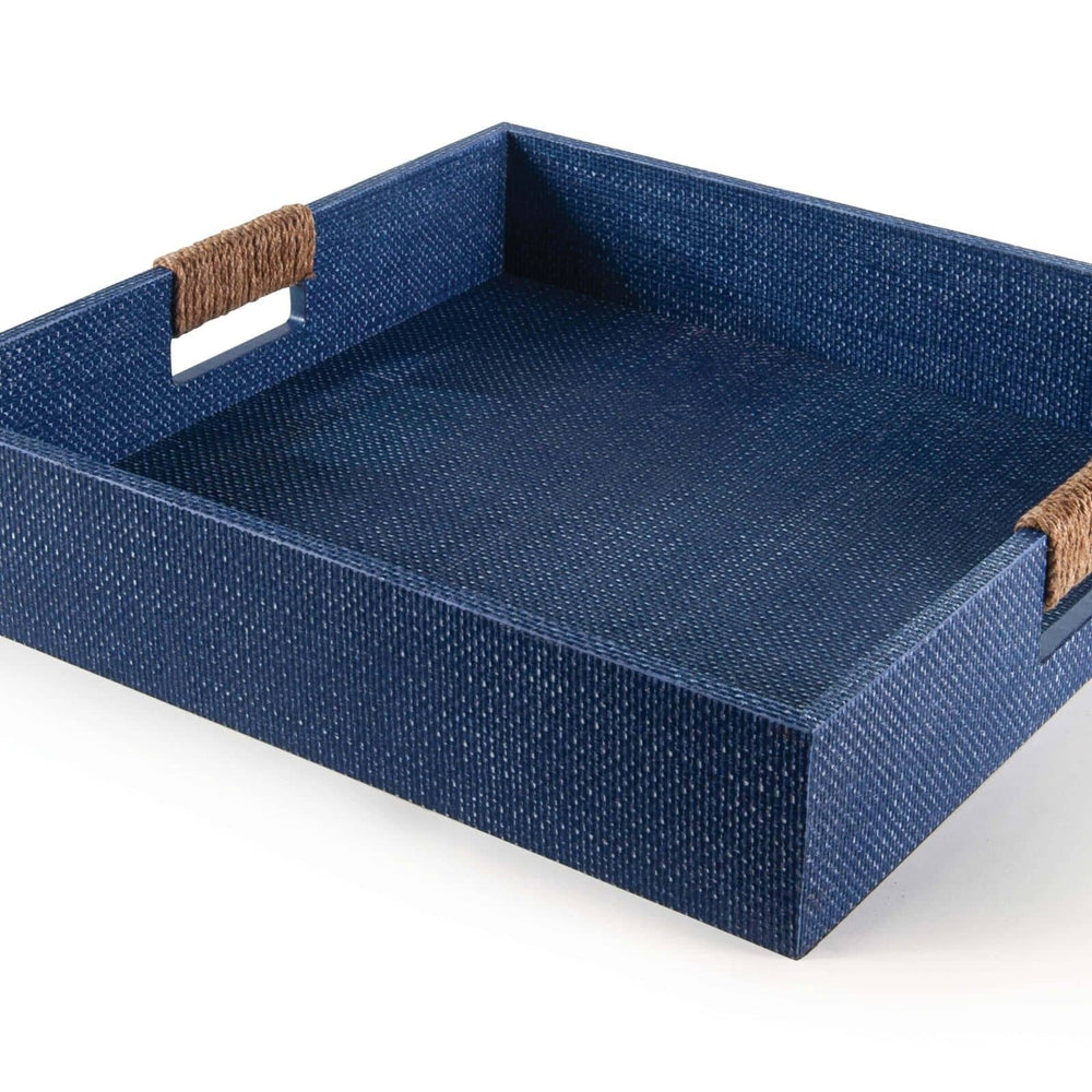 
                      
                        Logia Square Tray Large (Indigo).
                      
                    