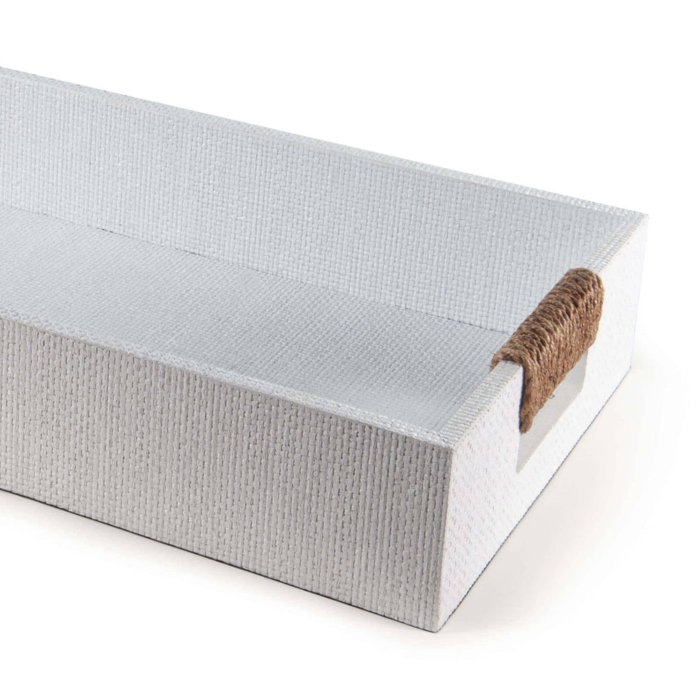 
                      
                        Logia Rectangle Tray Small (White).
                      
                    