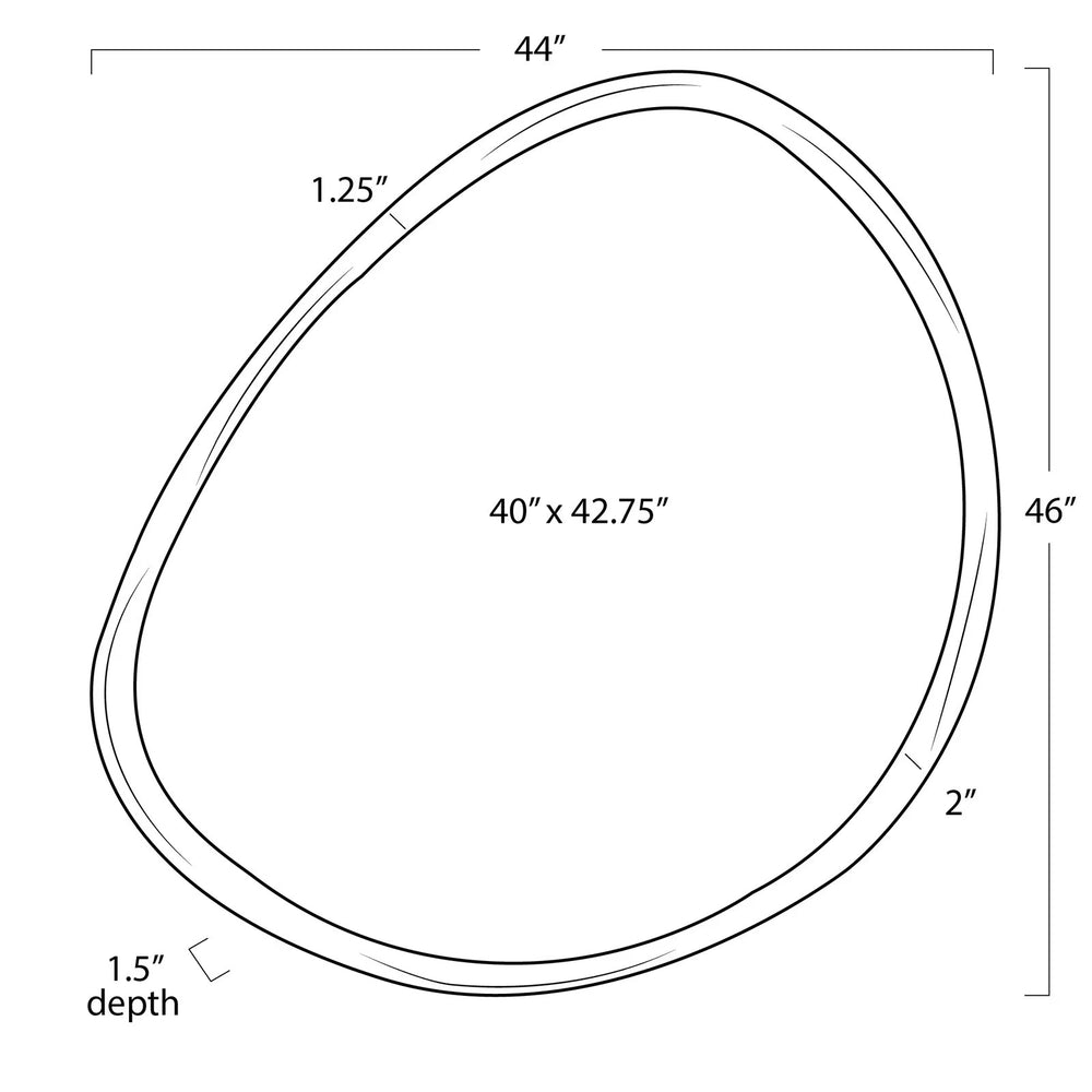 
                      
                        Monte Mirror (Antique Gold Leaf).
                      
                    