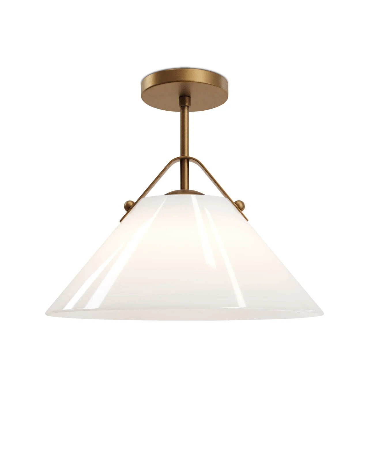 Bronwen Brass Pendant