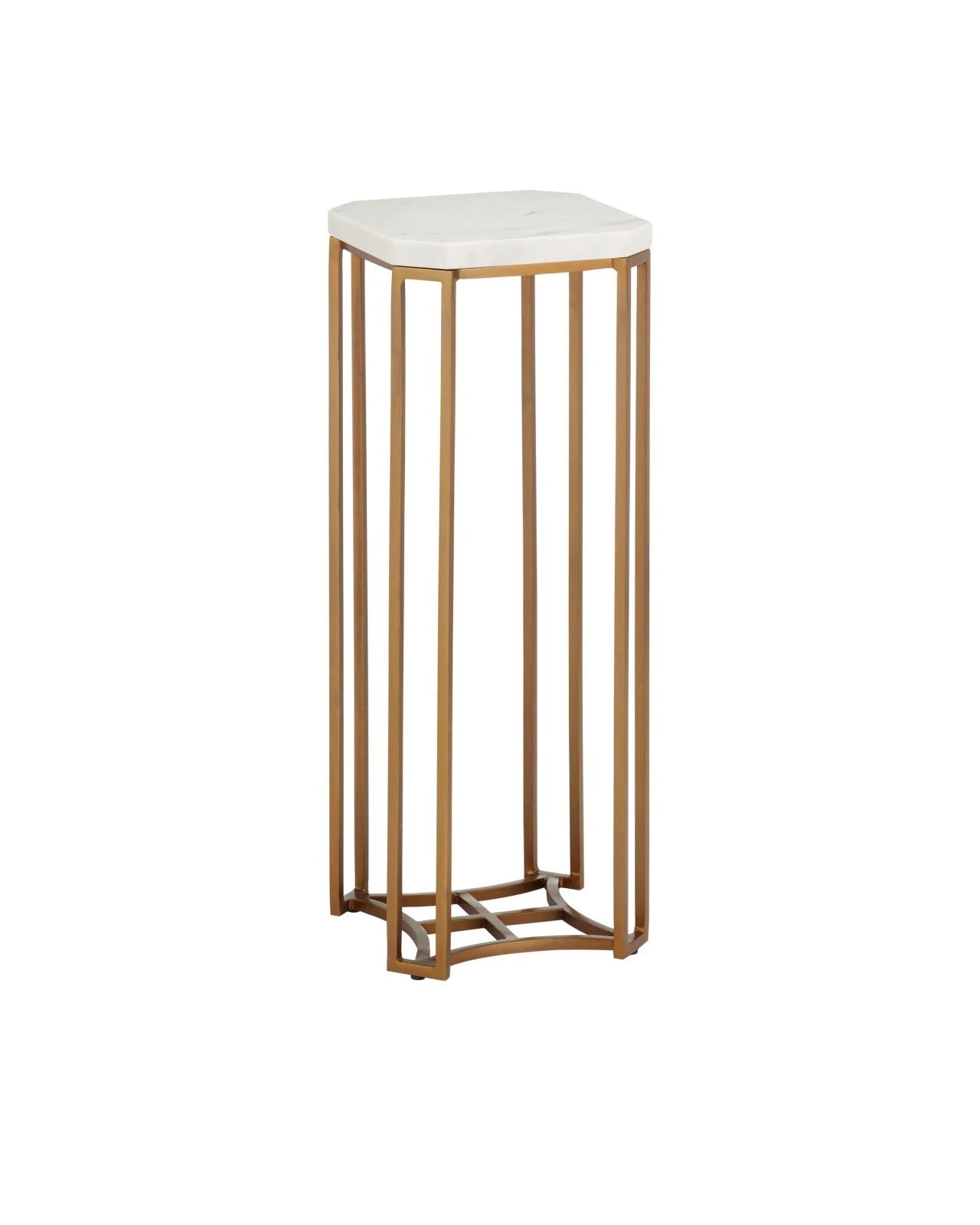 Ocho Marble Drinks Table - Thumbnail 2