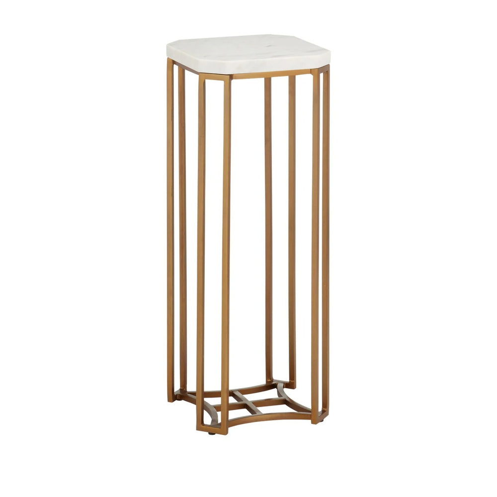 Ocho Marble Drinks Table