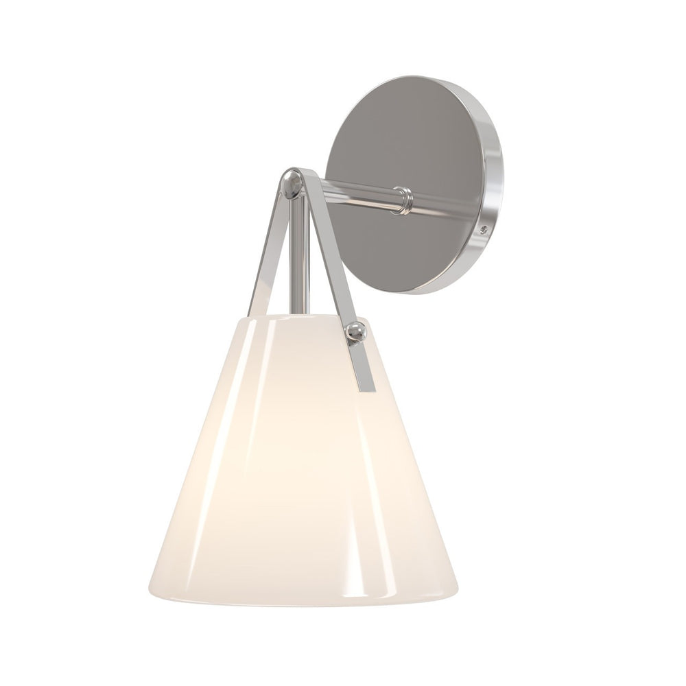 
                      
                        Bronwen Nickel Bath Wall Sconce
                      
                    