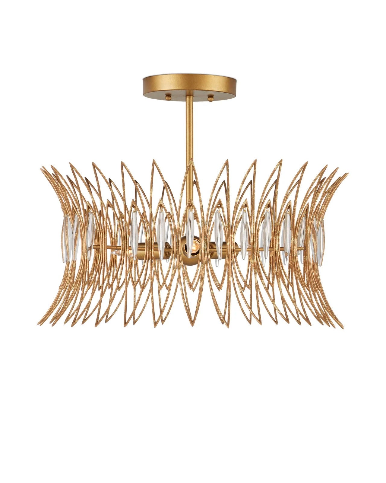 Currey & Company Marquise Semi-Flush Mount - Thumbnail 5