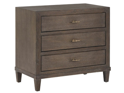 Cocoa Nightstand - Three Drawers
