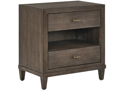 Cocoa Nightstand - Two Drawers