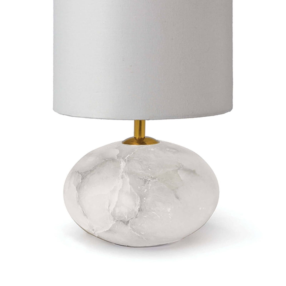 
                      
                        Alabaster Mini Orb Lamp.
                      
                    