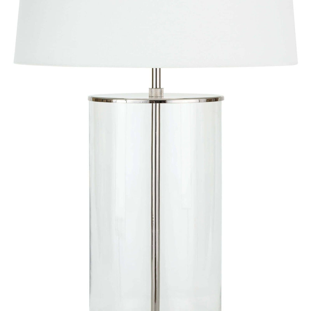 
                      
                        Magelian Glass Table Lamp (Polished Nickel)
                      
                    