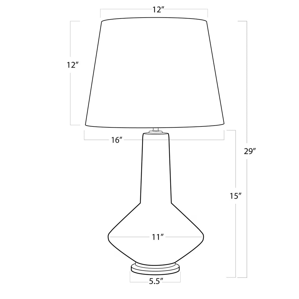 
                      
                        Kayla Ceramic Table Lamp
                      
                    