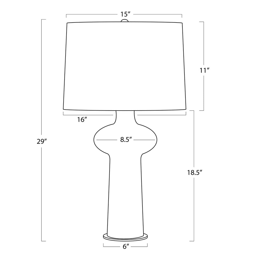 
                      
                        Sabina Ceramic Table Lamp
                      
                    