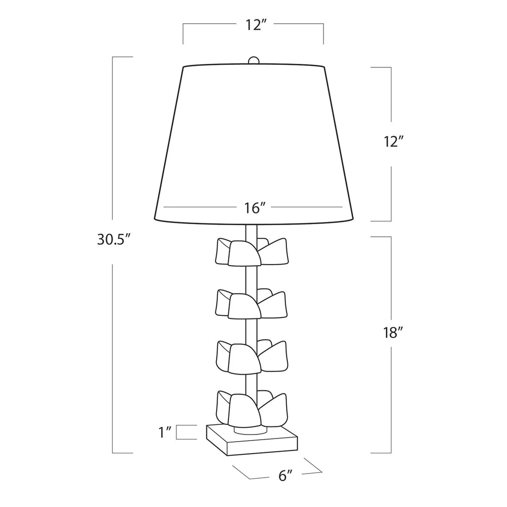 
                      
                        Bella Table Lamp (Natural Brass).
                      
                    