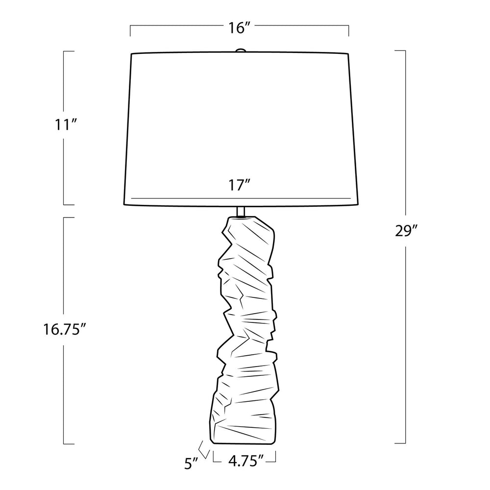 
                      
                        Gallerie Metal Table Lamp.
                      
                    