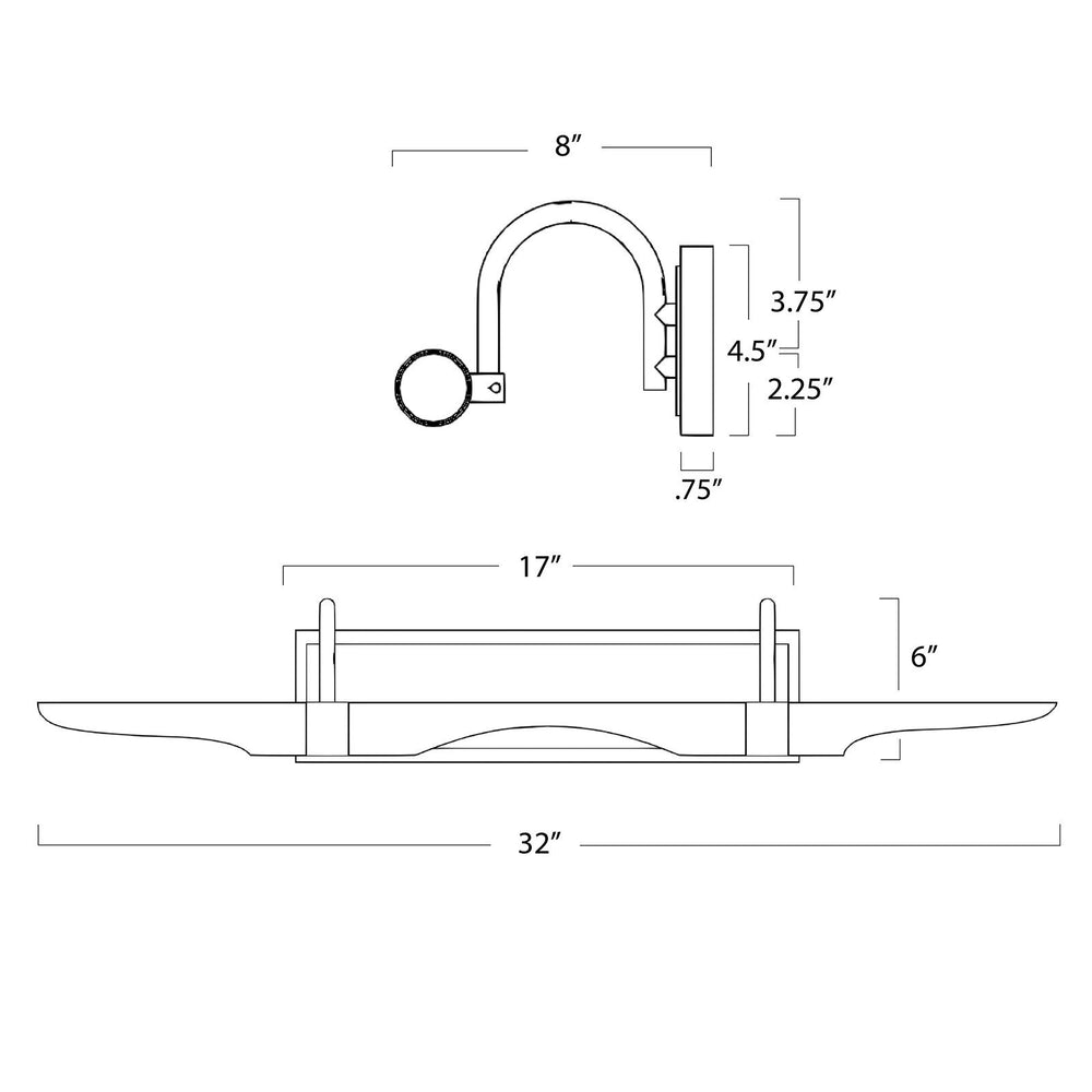 
                      
                        Redford Picture Light Large (Oil Rubbed Bronze).
                      
                    