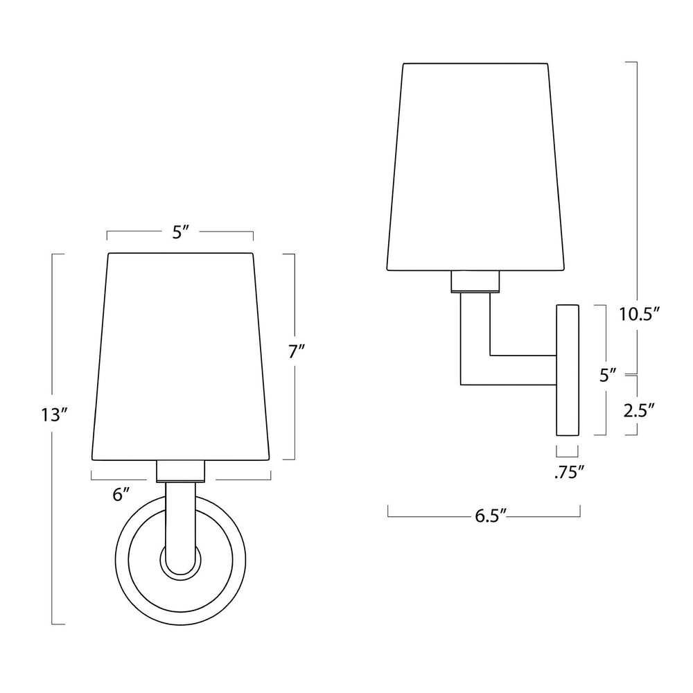 
                      
                        Legend Sconce Single (Oil Rubbed Bronze)
                      
                    