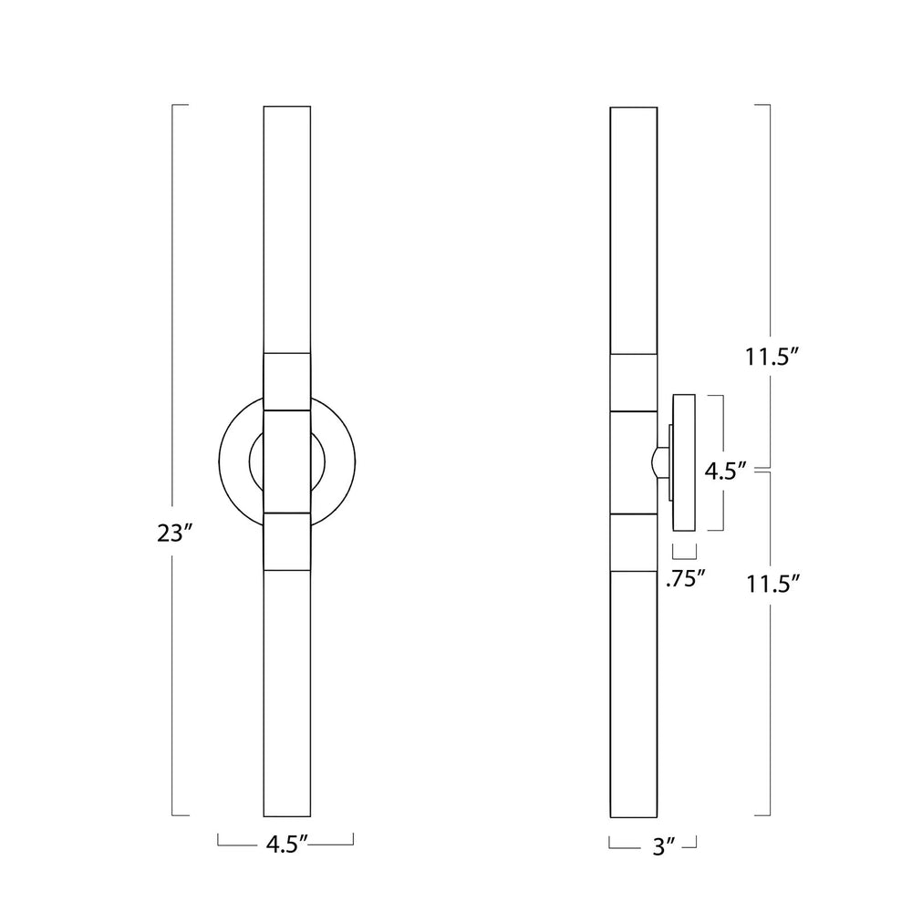 
                      
                        Wick Hilo Sconce (Natural Brass)
                      
                    