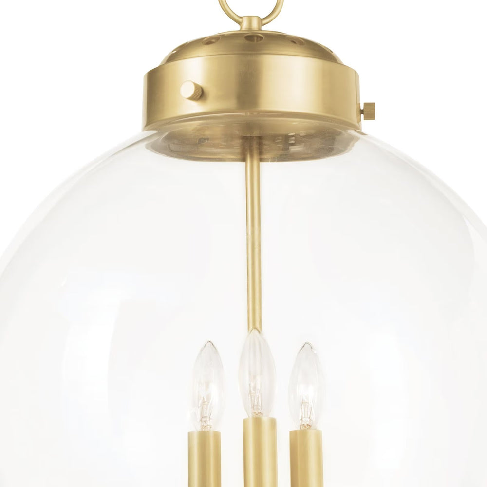 Globe Pendant (Natural Brass) – Outrageous Interiors and Design