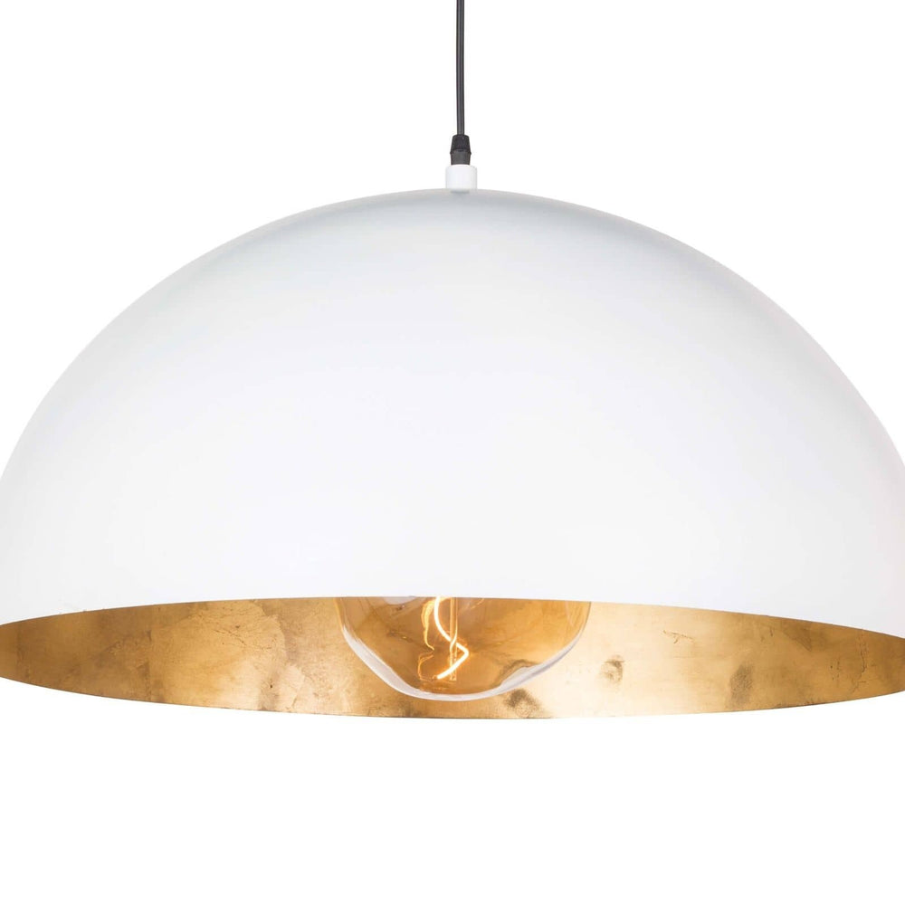 
                      
                        Sigmund Pendant Large (White and Gold)
                      
                    