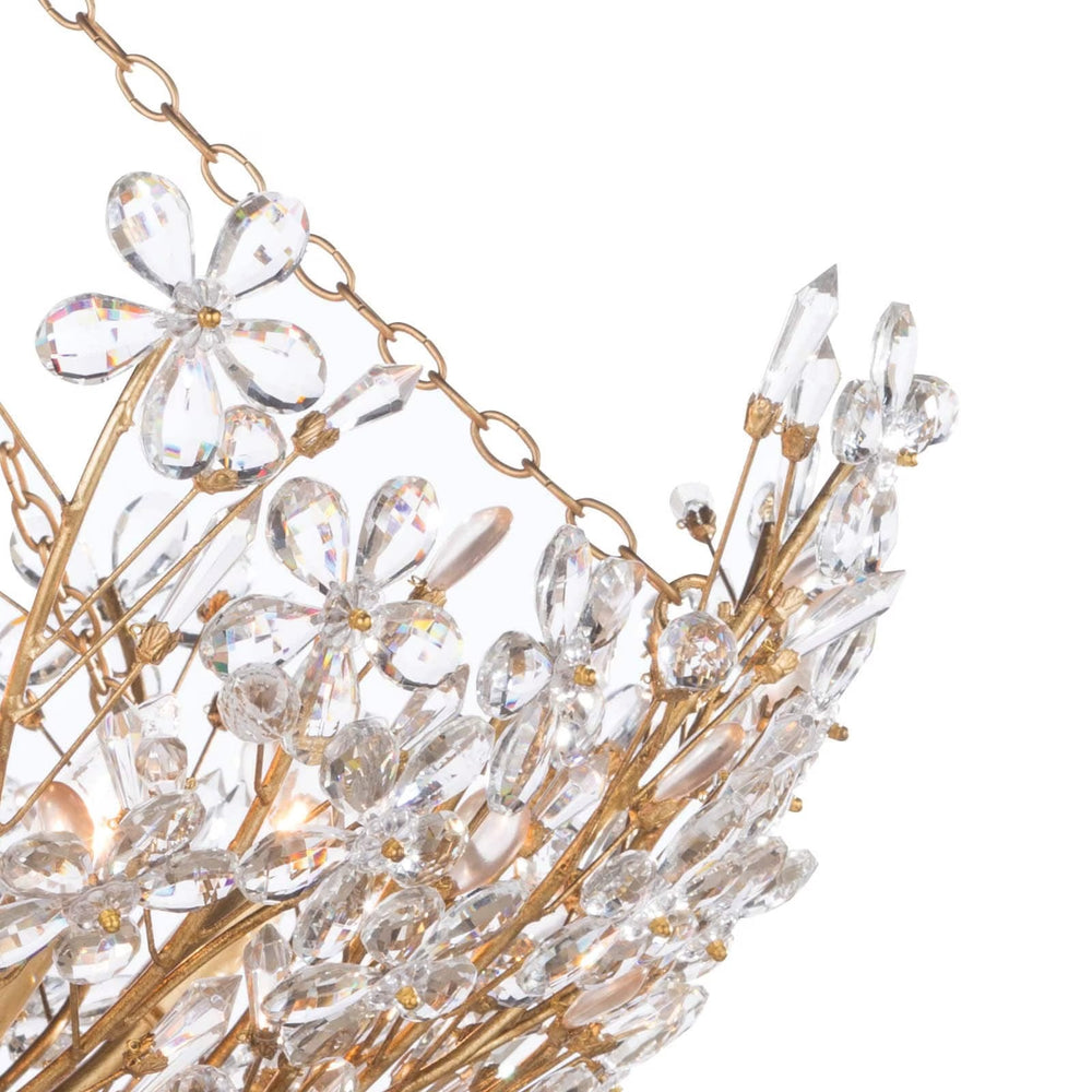 
                      
                        Cheshire Basin Chandelier (Gold Leaf).
                      
                    