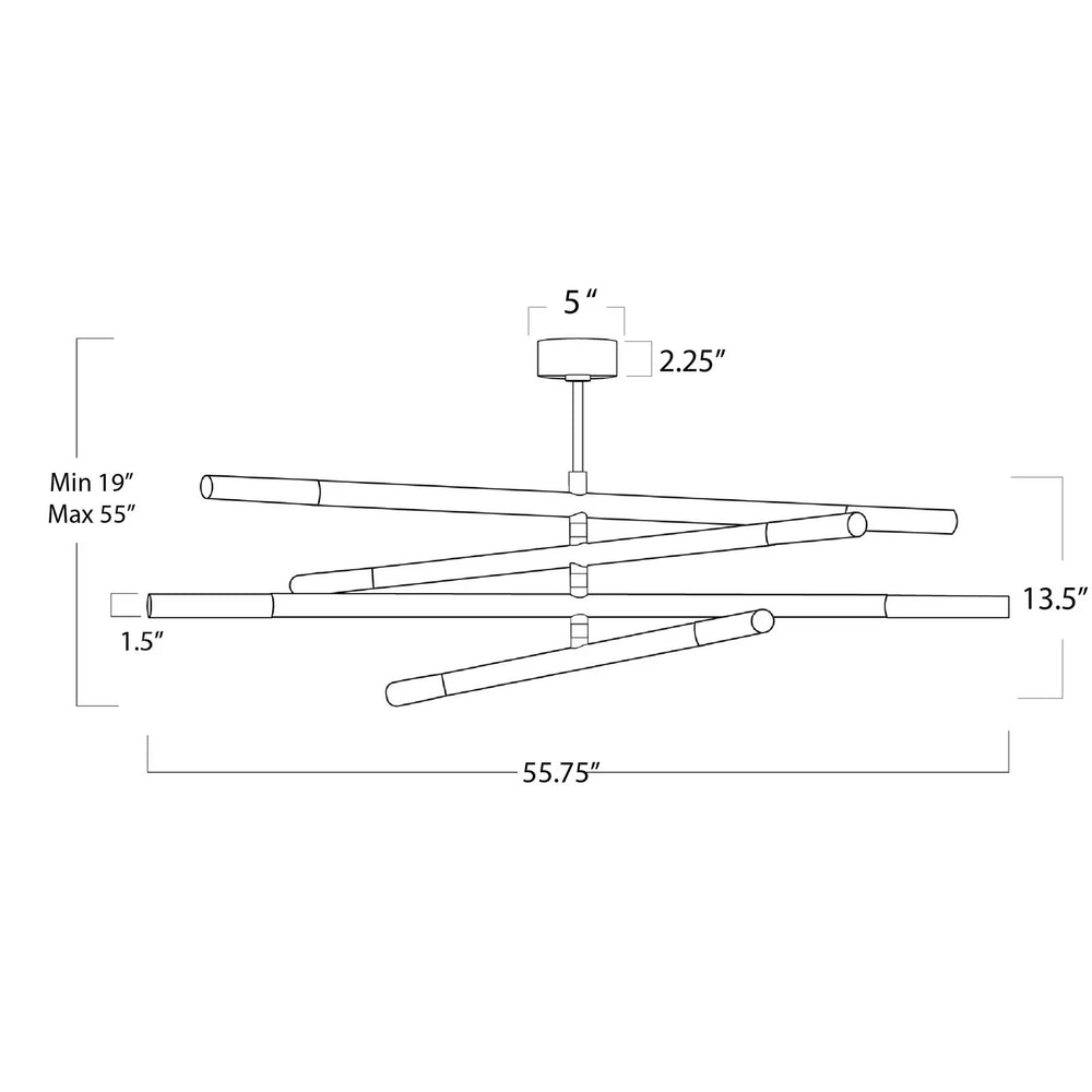 
                      
                        Wick Chandelier (Natural Brass)
                      
                    